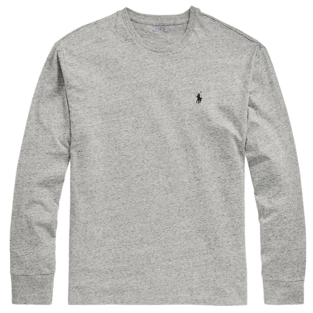 POLO RALPH LAUREN MENS BIG&TALL LONGSLEEVE CREW NECK T-SHIRT (2LT, DARKVINTGHTR)